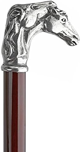 By DesignToscano Park Avenue Collection Stallion Stampede Horses Walking Stick
