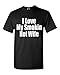 Shop4Ever I Love My Smokin Hot Wife T-Shirt Couples Shirts