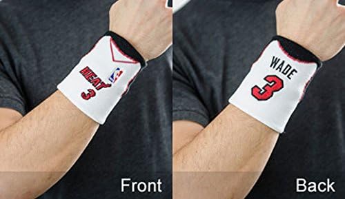 NBA Miami Heat Dwayne Wade Jersey #3 Fan Band Wristband Sweatband