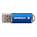 SIMMAX 5Pcs 8GB USB Flash Drive USB 2.0 Flash Drive Memory Stick Fold Storage Thumb Stick Pen(Five Mixed Colors: Black Blue Green Purple Red)(Mix Color1)