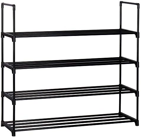 Home Like シューズラック４段 玄関収納 靴棚 組み立て式 靴箱 下駄箱 シューズ