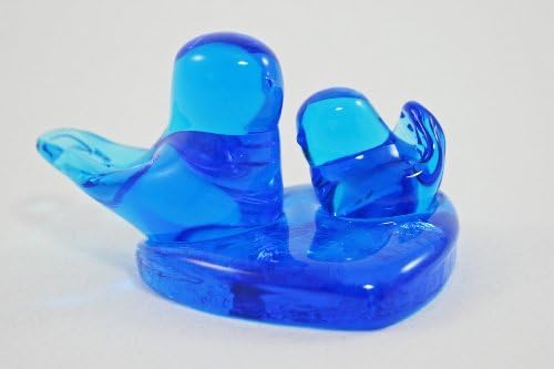 Bluebird of Happiness โ Mother & Baby on Heart by Terra Studios