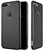 iPhone 7 Plus Case, Baseus Mystery Premium Shock Absorption TPU [Ultra Fiber] [Build-in Magnetic] [Slim Fit] Bumper Cushion Protective Cases Cover for iPhone 7 Plus 2016 (Black)