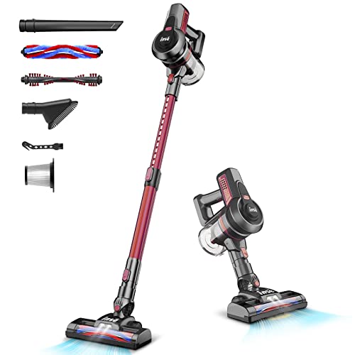 INSE Cordless Vacuum Cleaner, 6in1 Powerful Stick Vacuum