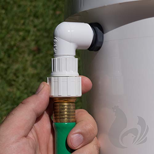 Float Valve Poultry Fountains & Waterers Kit W/PVC Fittings (Made USA) For eBay