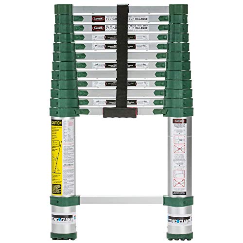 Xtend & Climb 780P Aluminum Telescoping Ladder Type IA Professional Series, 12.5-Foot (Renewed)