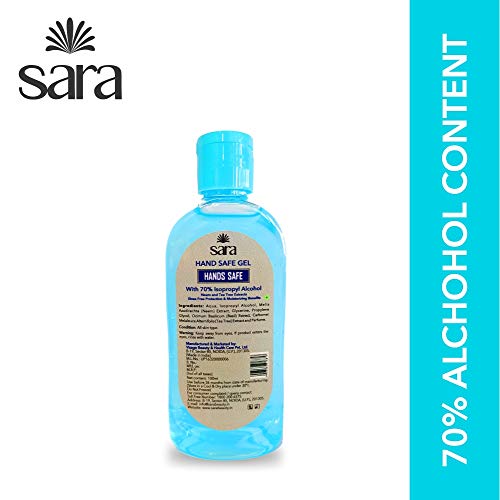 SARA SOUL OF BEAUTY Instant Hand Sanitizer Germ Protection 70