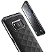 Galaxy S8 Case, Clayco [Helios Series] Premium Hybrid Protective Case for Samsung Galaxy S8 (Black)