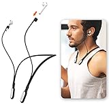 Silicone Maid LLC AirPods Neckband Anti-Lost Strap Silicone Holder Connector Compatible Apple Airpods 1 & 2, Pro Wireless Charging, White