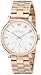 Marc by Marc Jacobs Women's MBM3244 Baker Rose-Tone Stainless Steel Watch with Link Bracelet