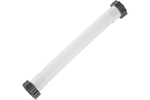 PIHIL 11535 Pool Sand Filter Pump Hose 18 Inch,Interconnecting Hose Replacement,Compatible with Intex Pool Pump Sand filter & Saltwater Systems