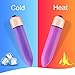 Temperature Discolor Sex Toys, Mini Bullet Vibrator 16 Speeds Powerful Waterproof G-spot Massager,Vibration Masturber Toy for Women,Vibe Massager