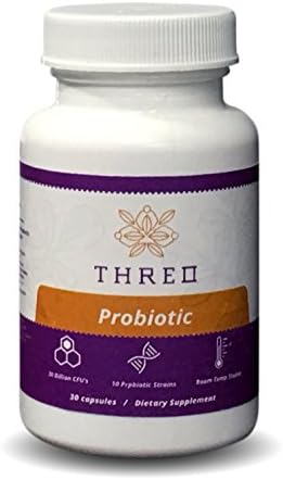 Daily Probiotic Supplement, Digestion Support, 10 Probiotic Strains, 30 Billion CFUs, Delayed Release, 30 Capsules