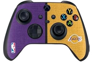 Skinit Decal Gaming Skin Compatible with Xbox Series X Controller - Officially Licensed NBA Los Angeles Lakers Canvas Design