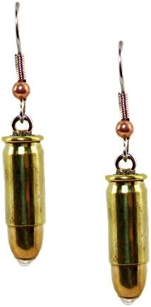 Vintage Revival's "2nd Amendment" Brass and Copper Bullet Earrings
