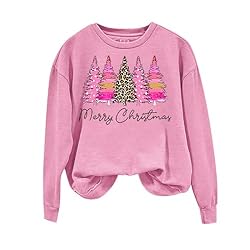 Plus Size Funny Christmas Shirts for Women Long