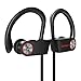 Bluetooth Earphones, IPX7 Waterproof Sport Wireless Headphones,HiFi Stereo in-Ear Headphones,Secure Fit for Running Jogging Hiking,Built-in Noise Cancelling Mic,Case (7-9Hrs)