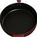 Paula Deen Signature Nonstick Frying Pan Set / Fry Pan Set / Skillet Set - 9 Inch and 11 Inch, Red