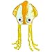 Funny Party Hats Yellow Hat - Yellow Squid Hat, Octopus Hat, Funny Hats - Sea Animal Hats