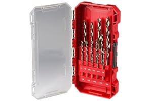 JIOTV MKE-48-89-2370 for Milwaukee Tool 15 Pc. Red Helix Cobalt Drill Bit Set
