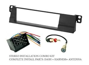 Amazon.com: BMW - Stereo wiring Harness, Dash Install Kit ... 1999 bmw z3 audio wiring harness 
