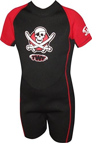 TWF Kids Pirate Shortie Wetsuit
