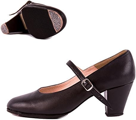 Miguelito 1600 Women's Flamenco Dance Shoes with Nails, 2.5" Heel