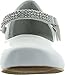Little Angel Girls Daisy-759E Round Toe Rhinestone Strap Kiddie Heel Pump