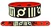 30 SECONDS TO MARS Rubber Bracelet Wristband Glows in the Dark Red