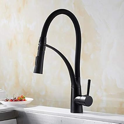 LFDHSF Grifos de Cascada para grifos de baño Grifo de Cocina extraíble