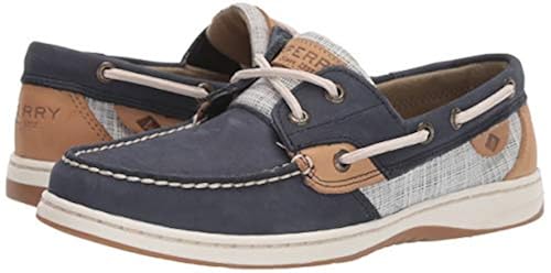 SPERRY Women's, Bluefish Eye Boat Shoes Navy Multi M in Oman