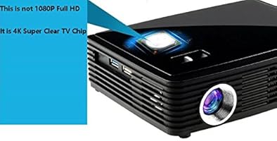 Video proyector Smart Blu-ray 3d WiFi proyector 4 K HD Mini LED ...