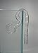 JARDLI Lily Glass Spiral Outflow Pipe for Plants Aquarium (17mm for 16/22mm (5/8'') Hose)