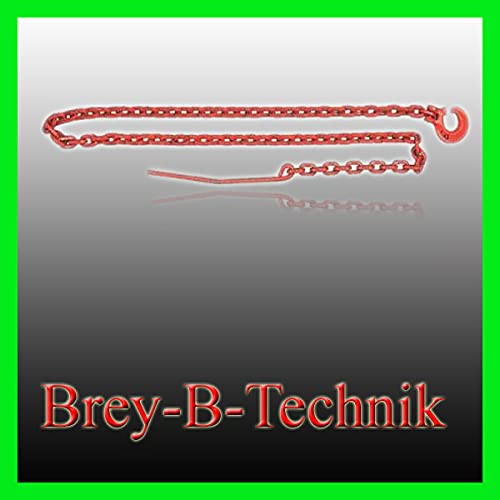 Brey-B-Technik Würgekette Rot 2,5m 8mm Chokerkette Rückekette Forstkette Schleifkette 1123 1490 – Bild 3