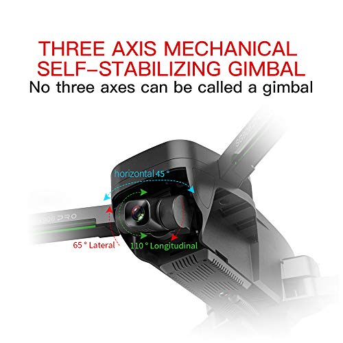Entweg RC-Drohne, ZLL Beast SG906 PRO 2 GPS-RC-Drohne mit Kamera 4K 3-Achsen-Gimbal-Bürstenmotor 5G WiFi FPV Optischer… – Bild 6
