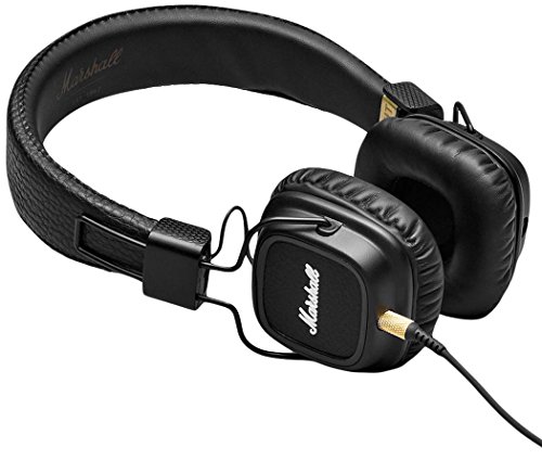 Marshall major ii on-ear headphones, black (4090985)