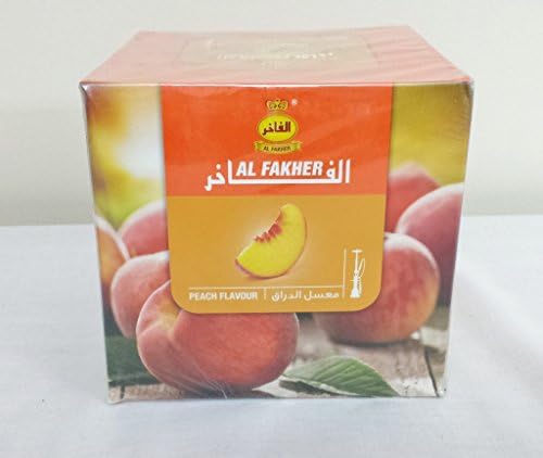 1 Kg. Al Fakher Shisha Molasses - Non Tobacco Peach Flavour Hookah Water Pipe