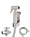 Hand Bidet for Toilet Shower Set-Hand Held Bidet Sprayer Attachment in Bathroom-Stainless Steel Handheld Muslim Shower Kit for Fresh Water