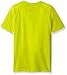 adidas Big Boys' Climalite Short Sleeve Tee, Shock Slime, X-Large/18