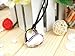 8GB Shiny Crystal Heart Shape USB Flash Drive with Necklace,Light Pink