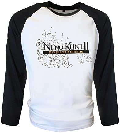 Ni No Kuni Official II Logo Raglan T-Shirt (UK XL - US L)