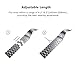 Apple Watch Band 42mm Stainless Steel , Swees Solid Stainless Steel Metal Replacement Strap Tool Kit Wrist iWatch Band for 42mm Apple Watch All Models , with Double Button Butterfly Clasp , Silver