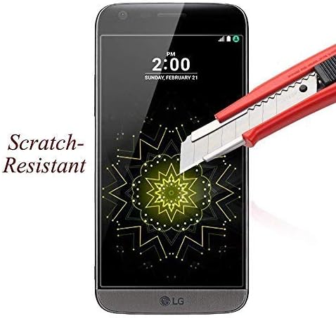 Yonisun LG G5 Screen Protector, Hd Ultra Thin Scratch Resistant Anti Bubble Tempered Glass - 3 Piece
