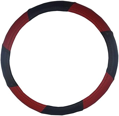 Ek Retail Shop PU Leather Car Steering Cover for MARUTI 800, CELERIO, WAGON R, A-STAR, ALTO-800, ALTO K-10, OMNI, EECO, SWIFT OLD (STEERING8)