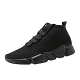 Kundork Womens Casual Athletic Sneakers Knit Running Shoes Tennis Shoe Women Walking Baseball Jogging Training Gym