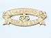 Hampton Nautical MC-2200AB Solid Brass Captain's Quarters Sign 9