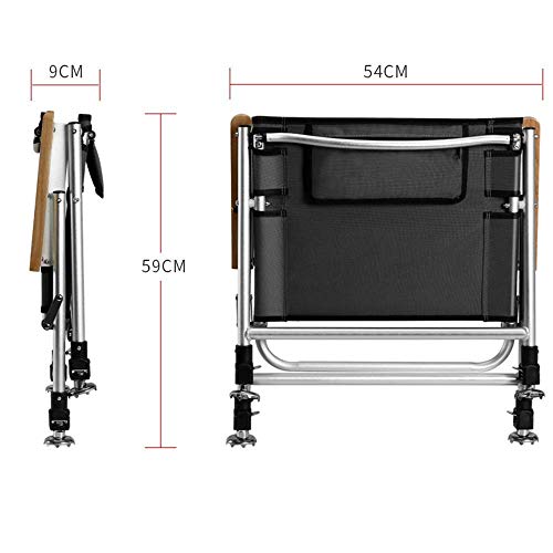 YIONGA CAIJINJIN Folding Camp Stuhl Multifunktionale Angelstuhl Angelstuhl for jedes Gelände Ultra geformt, tragbar… – Bild 4