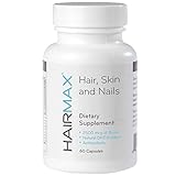 HairMax For Hair, Skin and Nails Dietary Supplement, 60 Count