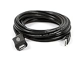 Monoprice 16ft 5M USB 2.0 A Male to A Female Active Extension / Repeater Cable use with PlayStation, Xbox, Kinenct, Oculus VR, USB Flash Drive, Card Reader, Hard Drive, Keyboard, Printer, Camera and More!