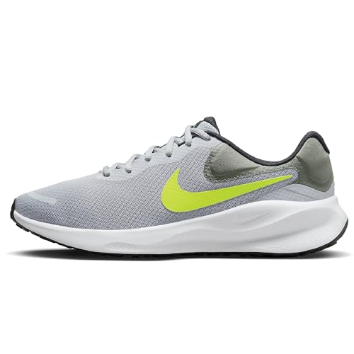 NIKE Men's Running Low, Wolf Grey Volt Smoke Grey